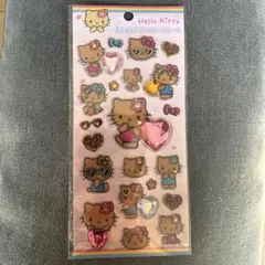 ハローキティ　キラキララインストーンシール(正規品)