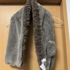 a.v.v 新品タグ付き ファーマフラー 2way