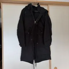 HARE モッズコート ブラック Sサイズのサムネイル