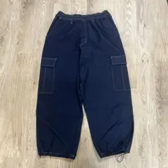 cheers ダークデニム カーゴパンツ