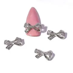 リボン ジュエリー　ネイル パーツ デコ　3D アート クラシック