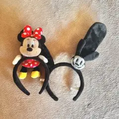 ミニー ぬいぐるみ カチューシャ ディズニー　オズワルド