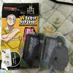 勢羽夏生 Wダイカットクリアステッカー サカモトデイズ