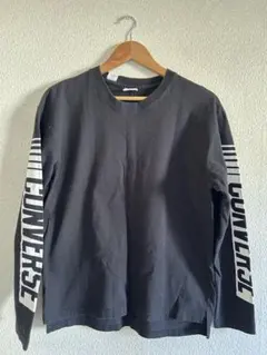 CONVERSE ブラック 長袖カットソー L