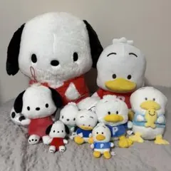 サンリオキャラクター ぬいぐるみセット ポチャッコ ペックル 9点セット