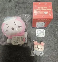 ちいかわ　古本屋3点　サンリオきらめっこ　ぬいぐるみ　Jリーグマスコット