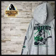 1513 U【人気モデル】ヒステリックグラマー☆ヒスガールビッグロゴパーカー