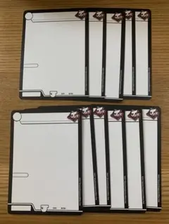 ジョーカード 白紙カード 11枚セット