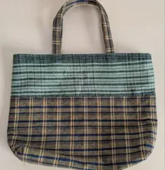 和服地　ハンドメイド　トートバッグ　中型