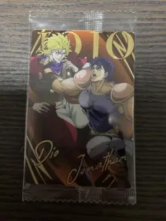 ジョジョウエハースカード　ディオ　ジョナサンジョースター