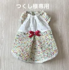つくし様専用　ハンドメイド犬服　ワンピース