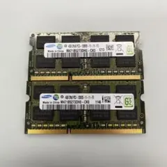 ☆動作確認済☆Samsung PC3-12800S 4GB メモリ 2枚セット☆のサムネイル