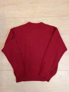 TOURSTAGE 赤 カシミヤ100%セーター Mサイズ