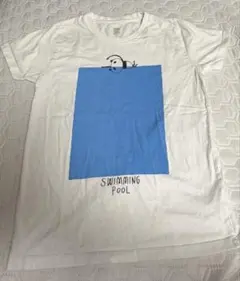 グラニフ graniph Tシャツ ssサイズ パンダ プール