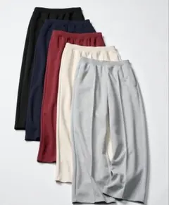 UNIQLO ブラック スウェット ストレートパンツ S