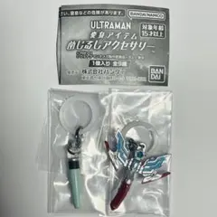喫*茶様 ウルトラマンシリーズ　変身アイテムめじるしアクセサリー　2種　ガチャ