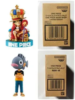 ワンピースベースショップ 限定　ワーコレ　2種セット　キング　ルフィ　尾田栄一郎