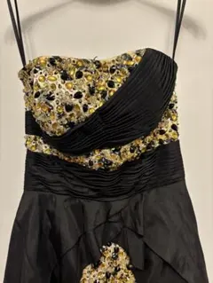 Jovani NYビーズ装飾ストラップ付きドレス