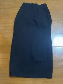 GU ヘビーウェイトスウェットナロースカート丈長め