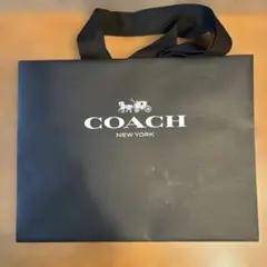 コーチ COACH 黒 ショッパー 紙袋