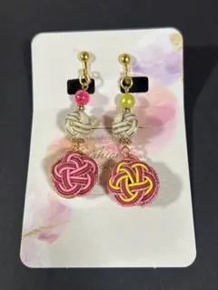 No.17 水引イヤリング