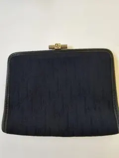 Christian Dior ネイビー クラッチポーチ