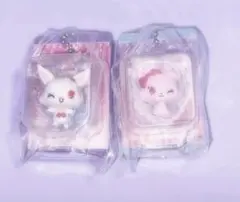 ジュエルペット ミニチュアパッケージチャーム 2点セット ルビー ガーネット