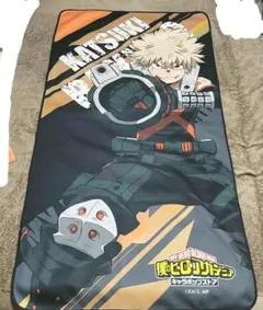 爆豪勝己 ヒロアカ キャラポップストア クロス ブランケット 布ポスター