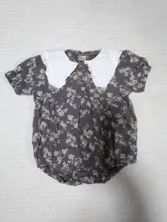 tete a tete 花柄ロンパース 80　テータテート　半袖ロンパース