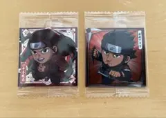 NARUTO忍界シールウエハース　千手柱間　猿飛アスマ