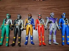 スーパー戦隊リュウソウジャーソフビ フィギュア 6体セット