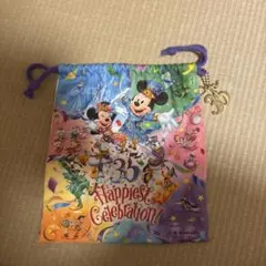 東京ディズニーリゾート 35周年記念ポーチ 巾着