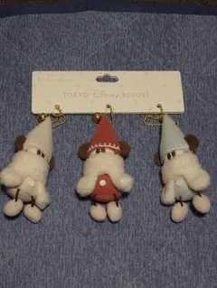 ディズニークリスマス2025 リルリンリン ぬいぐるみチャーム３点セット
