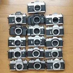 ジャンクカメラ フィルムカメラ 3点まとめ売り - メルカリ
