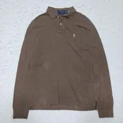 ✨現行モデル✨ポロラルフローレン　カスタムフィット　長袖ポロシャツ　S