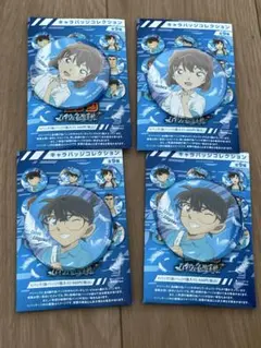 名探偵コナン　ハイウェイの堕天使　キャラバッジコレクション　灰原哀　江戸川コナン