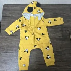 H&M ベビー　セットアップ　ディズニー　ミッキー　上下　75