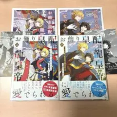 お飾り皇配は龍皇帝に愛でられる　上下巻　コミコミスタジオ　特典　SSペーパー