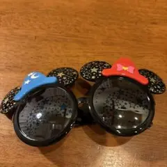 ミッキー型星柄サングラス
