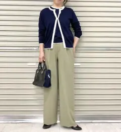 【UNIQLO】UVカットクルーネックセーター/カーディガン 2点セット
