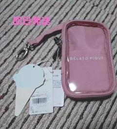 新品 gelato pique ジェラート ピケ クリアポーチ ジェラピケ