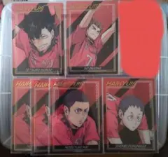 ハイキュー 箔押し クリアカード 音駒