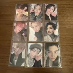 &TEAM 雪明かり　ユニバ購入特典トレカ9枚セット