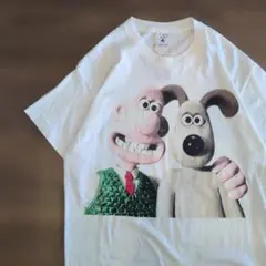 激レア】 美品 90s USA製 ウォレスとグルミットTシャツ アニメ 映画 