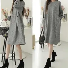 ワンピース　マタニティにも　ゆったり