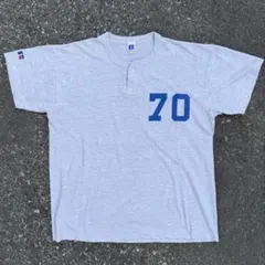 90s 80s 希少 RUSSELL ATHLETIC ヘンリー USA