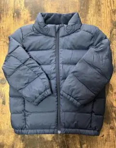 ユニクロ ライトウォームパデットパーカ ウルトラライトダウン キッズ 100cm