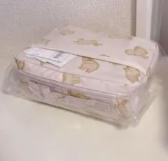 新品未使用！ジェラートピケ　クッキーアニマル柄　おむつポーチ