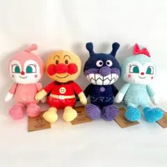 アンパンマンミュージアム限定　ぬいぐるみ 4体セット アンパンマン ぬいぐるみ 4体セット 約30センチサイズ - メルカリ