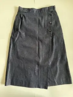 TOMORROWLANDトゥモローランド　 デニム　フレアスカート　36